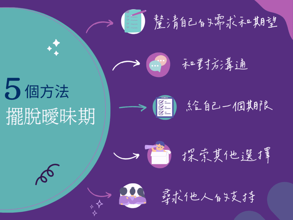 怎樣算曖昧 | 5個方法擺脫曖昧期
