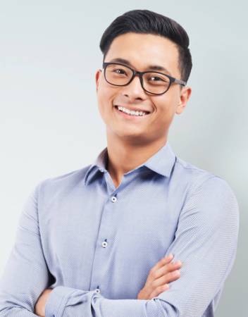 Portrait of a Malaysia single professional